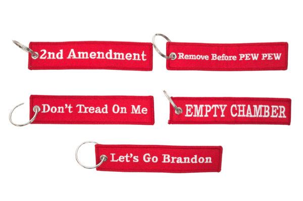 Sylvan Arms Keyring Chamber Tags - 3 Pack